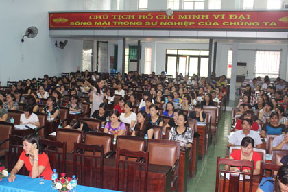 Trường CĐ Kinh tế-Tài chính Thái Nguyên tổ chức lớp tập huấn  Luật ngân sách nhà nước.